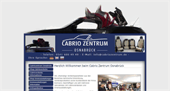 Desktop Screenshot of cabriozentrum.de